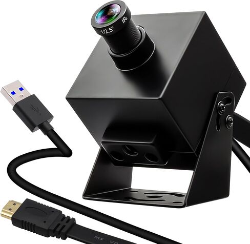 4K HDMI USB3.0 Camera Simultaneous Output 60fps H.264 Webcam with 25° Narrow Angle Lens, 2X Digital Zoom Plug and Play for Video Conference Industrial TV in Saudi Arabia