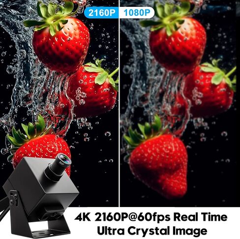 4K HDMI USB3.0 Camera Simultaneous Output 60fps H.264 Webcam with 25° Narrow Angle Lens, 2X Digital Zoom Plug and Play for Video Conference Industrial TV in Saudi Arabia