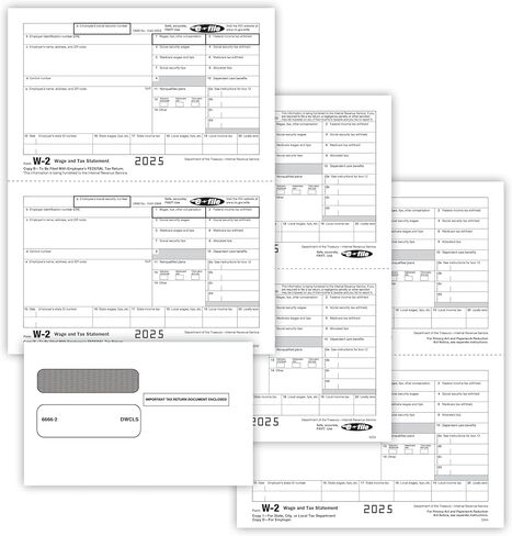 ComplyRight W-2 Tax Form Set with Envelopes, Recipient Copy Only, 4-Up (Box), Pack of 50 Forms, Tax Preparer Supplies in Saudi Arabia