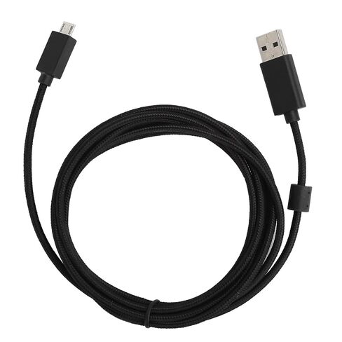 سلك كابل بديل Ciciglow 2.0M، لسماعة الرأس G633/G933، يعمل أيضًا لكابل USB G633SG933S سماعة الألعاب ذات الصوت المحيطي 2 متر / 6.6 قدم USB in Kuwait