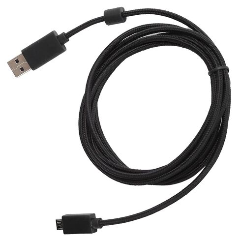 سلك كابل بديل Ciciglow 2.0M، لسماعة الرأس G633/G933، يعمل أيضًا لكابل USB G633SG933S سماعة الألعاب ذات الصوت المحيطي 2 متر / 6.6 قدم USB in Kuwait