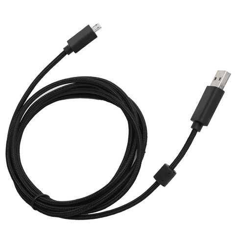 سلك كابل بديل Ciciglow 2.0M، لسماعة الرأس G633/G933، يعمل أيضًا لكابل USB G633SG933S سماعة الألعاب ذات الصوت المحيطي 2 متر / 6.6 قدم USB in Kuwait