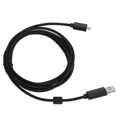 سلك كابل بديل Ciciglow 2.0M، لسماعة الرأس G633/G933، يعمل أيضًا لكابل USB G633SG933S سماعة الألعاب ذات الصوت المحيطي 2 متر / 6.6 قدم USB in Kuwait