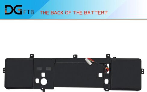 DGFTB 191YN بطارية كمبيوتر محمول بديلة لـ Dell مع Alienware 15 R1 R2 Series ALW15ED-1718 1728 1828 1828T 2718 2728 Series Notebook P42F 410GJ 2F3W1 02F3W1 8NH55 08NH55 (14.8V) 92 واط/6380 مللي أمبير) in Kuwait