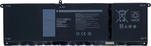 بطارية بديلة V6W33 54Wh متوافقة مع Dell Inspiron 3510 3511 3515 5310 5410 5418 5510 5515 5518 5625 5630 5635 Latitude 3320 3330 3420 3520 Vostro 3515 3525 5620 5625 TN70C G91J0 in Kuwait