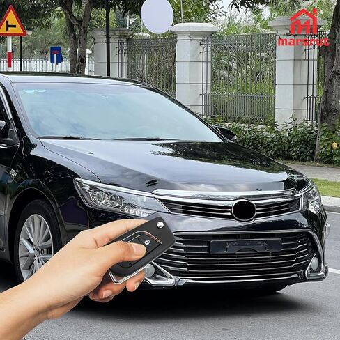 Flip Key Fob Replacement for Toyota Camry 2018-2023 and for Toyota Corolla 2020-2021 Car, FCC ID: HYQ12BFB, Replaces P/N: 89070-06790, 4-Button Keyless Entry Control Remote, H Chip in Saudi Arabia