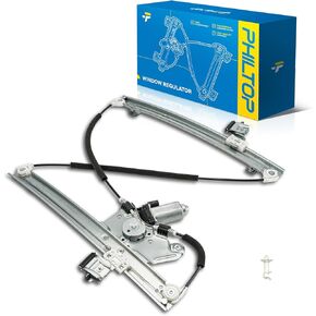 PHILTOP Front Left Driver Side Power Window Regulator with Motor Compatible with Toyota Model, 2005 2006 2007 2008 2009 2010-2018 Toyota Tacoma Replaces#741-610 in Kuwait