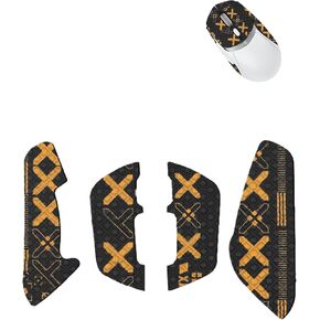 Anti-Slip Grip Tape for Logitech G309 Wireless Gaming Mous,Ultra-Thin Sweat-Absorbing Mouse Skin Sticker Set,Washable Reusable Non-Slip Grip for Esports Gaming Control,Black Snowflake Pattern in Kuwait