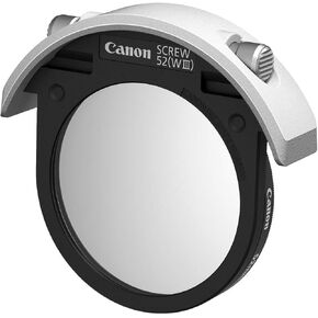 حامل مرشح لولبي لكاميرات Canon US NEWDrop-in 52، أسود، كامل الحجم (3049C001) in Kuwait