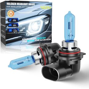 Upgraded Halogen Headlight Bulbs Fit For 2007 2008 2009 2010 2011 2012 2013 2014 2015 2016-2018 Toyota Camry,High Beam Low Beam Combo Kit,Ultra Bright 6000K Light,Broader View,Plug and Play,Pack of 4 in Saudi Arabia