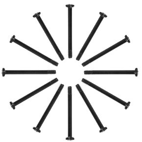 Veemoon 50pcs PC Case Fan Screws 34mm Long Metal Cooling Fan Mount Screws Anti-Vibration Computer Components for Desktop Water Cooling Radiator Assembly in Kuwait