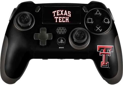 ملصق Skinit المخصص للألعاب متوافق مع وحدة تحكم Playstation Scuf Vantage 2 - تصميم Texas Tech Bold المرخص رسميًا in Kuwait