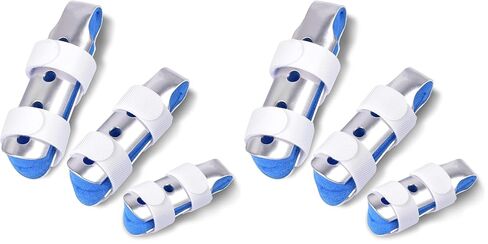 Sopito Finger Splint, 3PCS Finger Support Brace Finger Stabilizer for Broken Fingers Straightening Arthritis Knuckle Immobilization,Blue in Saudi Arabia