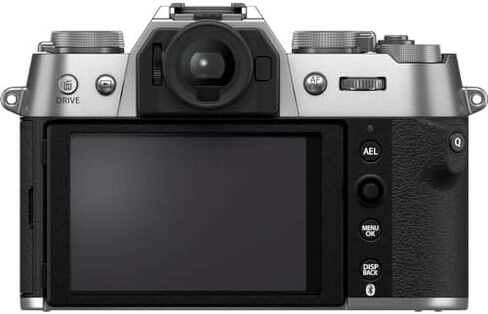 كاميرا فوجي فيلم X-T50 الرقمية بدون مرآة XC15-45mmF3.5-5.6 مجموعة عدسات OIS PZ مع ملحقات - فضي in Saudi Arabia