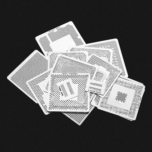 BGA Reballing Stencils، BGA Mesh Heat Stencils، عدة مباشرة لأجهزة الكمبيوتر المحمول in Kuwait