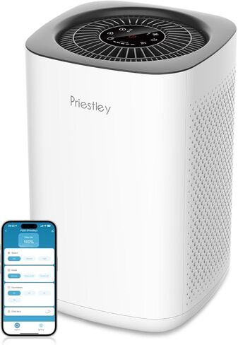 Air Purifiers for Home Large Room up to 1000 Ft², Smart WiFi Control, Removes 99.97% of Particles with H13 True HEPA Filter for 3-Stage Filtration, Air Cleaner for Allergies, Pets, Smoke in Saudi Arabia
