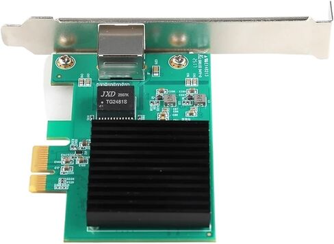 1 منفذ PCIe 10G بطاقة شبكة إيثرنت PCIe4.0-1X 10G RJ45 بطاقة LAN لسرعات شبكة متعددة جيجابت 8127(PXE) in Kuwait