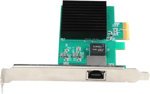 1 منفذ PCIe 10G بطاقة شبكة إيثرنت PCIe4.0-1X 10G RJ45 بطاقة LAN لسرعات شبكة متعددة جيجابت 8127(PXE) in Kuwait