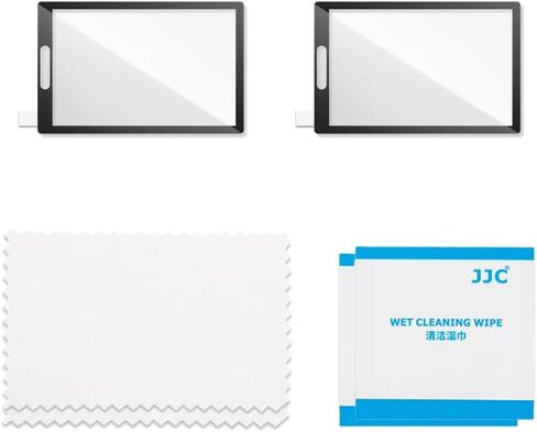 JJC 2Pcs Screen Protector for Insta360 X5,2 Packs LCD Screen Tempered Glass LCD Display Film for Insta360 X5 X4,Curved Edge for Seamless Fit,Ultra HD, 9H Hardness,Scratch Resistant, Anti-Bubble in Saudi Arabia