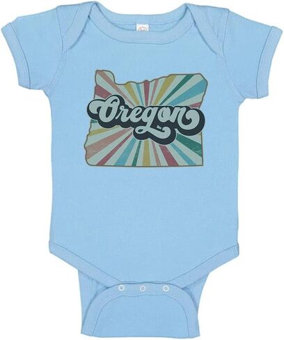 Retro Oregon Baby Infant Bodysuit in Saudi Arabia