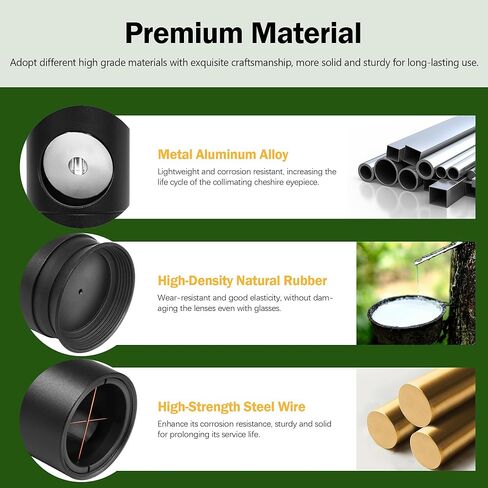 Astromania 12.5mm 1.25 Inch Plossl Telescope Eyepiece - Bundle with - 1.25Inch Cheshire Eyepiece Short in Saudi Arabia