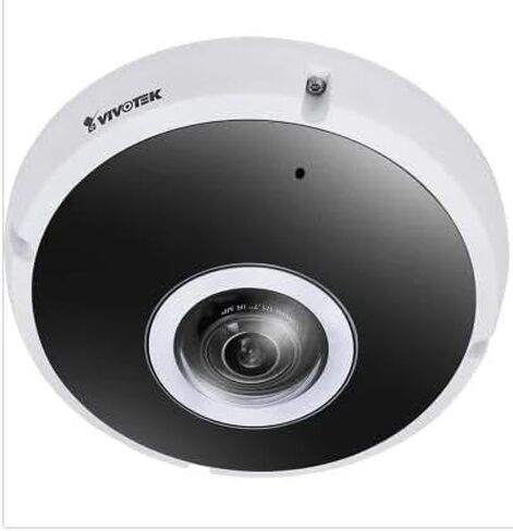 Vivotek FE9391-EHV-V2 12mp فيش في الهواء الطلق إضاءة بالأشعة تحت الحمراء 20 متر 1.2 مللي متر عدسة عين السمكة Wdr Pro H.265/h. in Kuwait