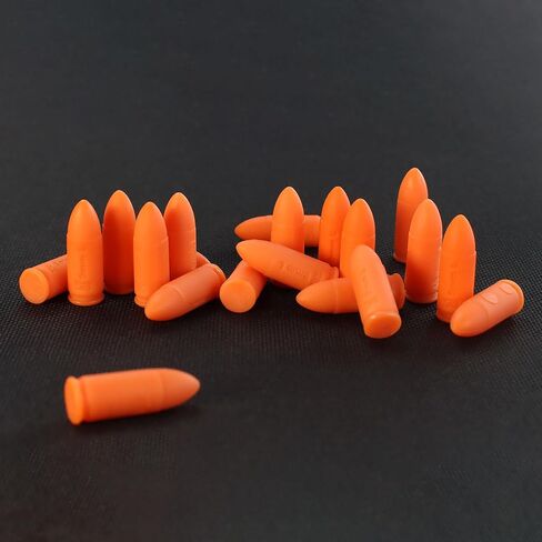 قبعات STG Snap مقاس 9 مم - جولات دمية بوليمر ممتازة للتدريب على الحرائق الجافة، والتدريبات التكتيكية والتعامل الآمن مع الأسلحة - ليست مطبوعة ثلاثية الأبعاد، وبنية عالية المتانة - 30 طلقة in Kuwait