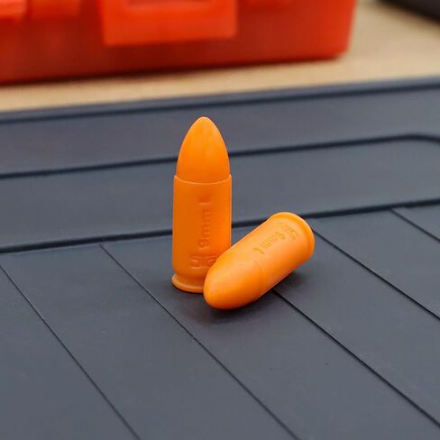 قبعات STG Snap مقاس 9 مم - جولات دمية بوليمر ممتازة للتدريب على الحرائق الجافة، والتدريبات التكتيكية والتعامل الآمن مع الأسلحة - ليست مطبوعة ثلاثية الأبعاد، وبنية عالية المتانة - 30 طلقة in Kuwait