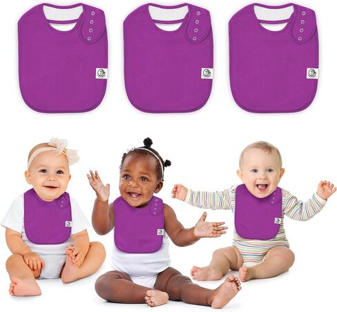 Bibs for Babies - Premium Drool Protection for Newborn, Toddlers and Kids - Soft, Absorbent, Adjustable Bib in Saudi Arabia