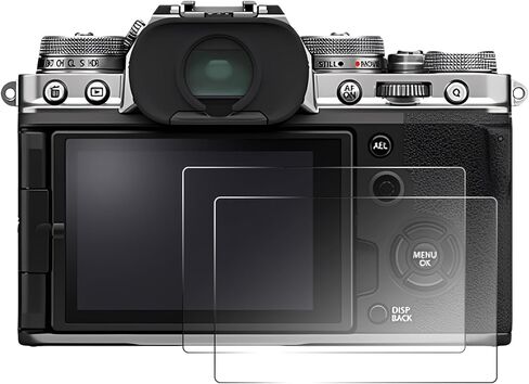 قطعتان من واقي الشاشة متوافق مع كاميرا Fujifilm X100S X100 X20 X10 X-E1، طبقة من الزجاج المقسى، هدية للمصورين وعشاق السفر، مناسبة للاستخدام اليومي والتصوير الفوتوغرافي في الهواء الطلق in Kuwait