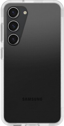 حافظة OtterBox Galaxy S23 Prefix Series - شفافة، رفيعة للغاية، مناسبة للجيب، حواف مرتفعة تحمي الكاميرا والشاشة، متوافقة مع الشحن اللاسلكي - عبوة غير مخصصة للبيع بالتجزئة in Kuwait