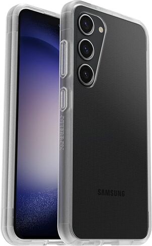 حافظة OtterBox Galaxy S23 Prefix Series - شفافة، رفيعة للغاية، مناسبة للجيب، حواف مرتفعة تحمي الكاميرا والشاشة، متوافقة مع الشحن اللاسلكي - عبوة غير مخصصة للبيع بالتجزئة in Kuwait
