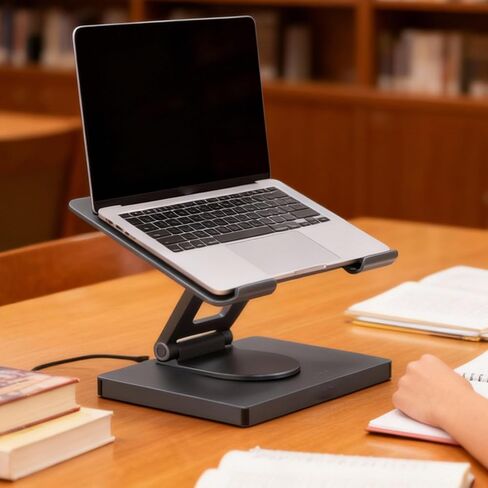 100W PD Charging USB C Laptop Docking Station, 7 in 1 Tablet Holder Hub, 4K 30Hz, 360 Swivel, Aluminum Alloy, for Laptop, Home Office in Saudi Arabia