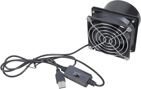 3 سرعة قابل للتعديل USB مروحة تهوية لمحطة لحام الحيوانات الأليفة الضميمة الحمام البناء القابلة للإزالة مروحة تهوية in Kuwait
