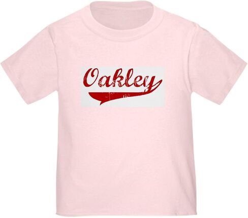 تي شيرت CafePress Oakley (أحمر عتيق) للأطفال الصغار برسومات لطيفة للأطفال الصغار، 100% قطن in Saudi Arabia