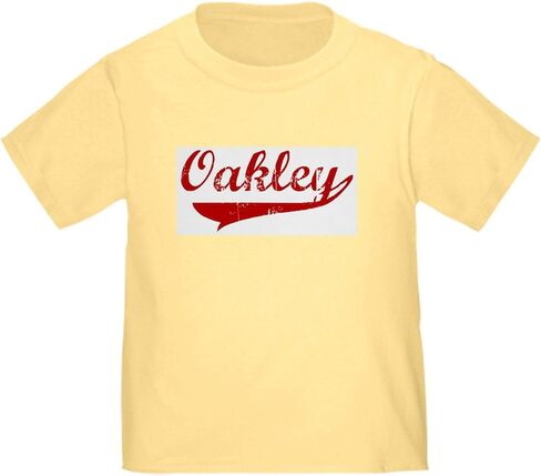 تي شيرت CafePress Oakley (أحمر عتيق) للأطفال الصغار برسومات لطيفة للأطفال الصغار، 100% قطن in Saudi Arabia