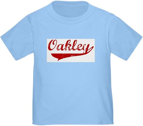 تي شيرت CafePress Oakley (أحمر عتيق) للأطفال الصغار برسومات لطيفة للأطفال الصغار، 100% قطن in Saudi Arabia