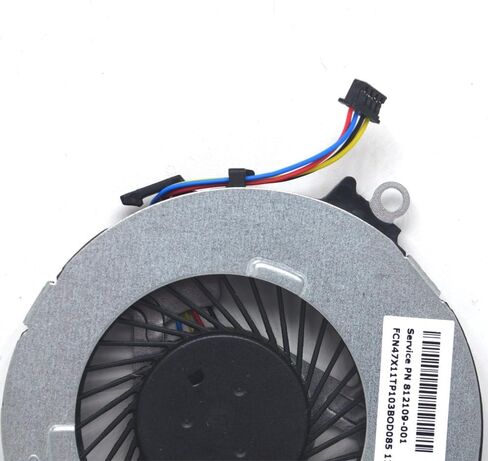مروحة تبريد وحدة المعالجة المركزية للكمبيوتر المحمول متوافقة مع HP Pavilion 17-G100 17-G101DX 17-G179NB 17-G053US 17-g119dx 17-g121wm 17-G037CY 15-AB 15-AB000 15-AB100 15-ABXXX Series 806747-001 812109-01 in Saudi Arabia