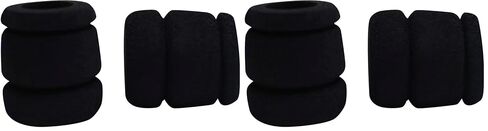 BISIBITA2 Tattoo Grip Cover, SUP Memory Foam Cover for Any 1 Inch Tattoo Tube Grips, 20 Pieces, Black in Saudi Arabia