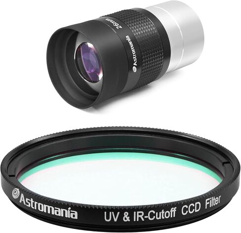 Astromania 2" Kellner FMC 55 Degree Eyepiece 26mm - Bundle with - 2" IR/UV Blocking Filter in Saudi Arabia