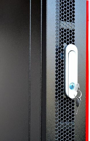 Sysracks 6U Wall Rack Mount Server 19" Deep Network Cabinet, Server Rack with Fan, Removable Side Panels, Locking Glass Door 24" Computer Cabinet Enclosure Network Rack Case 6.600 in Kuwait