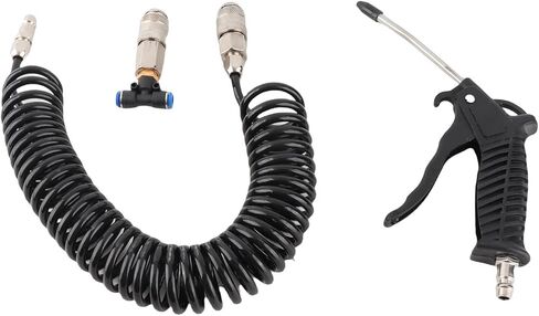 Air Blow Gun Kit, Air Duster Gun, Pneumatic Wind Blowing Kit with Small EU Connector & 5m PU Hose in Saudi Arabia