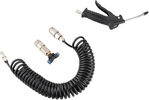 Air Blow Gun Kit, Air Duster Gun, Pneumatic Wind Blowing Kit with Small EU Connector & 5m PU Hose in Saudi Arabia