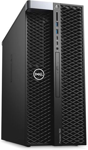 برج الكمبيوتر المكتبي لمحطة العمل Dell Precision T7820 (2018) | Core Xeon - محرك أقراص ثابتة سعة 1 تيرابايت + محرك أقراص ثابتة SSD سعة 512 جيجابايت - ذاكرة وصول عشوائي 32 جيجابايت - RTX 4000 | النوى - 8 جيجا بايت GDDR6 ويندوز 11 برو (متجدد) in Kuwait