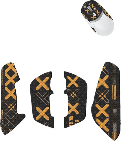 Anti-Slip Grip Tape for Logitech G309 Wireless Gaming Mous,Ultra-Thin Sweat-Absorbing Mouse Skin Sticker Set,Washable Reusable Non-Slip Grip for Esports Gaming Control,Black Printed in Kuwait