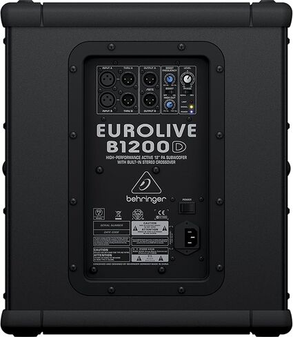 مضخم صوت Behringer Eurolive B1200D-PRO بقوة 500 وات مقاس 12 بوصة in Kuwait