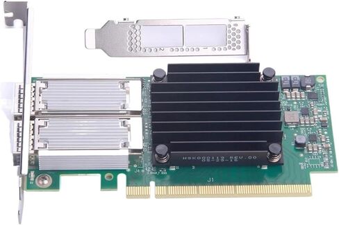 MCX414A-BCAT ConnectX-4 ثنائي المنفذ 40/56 جيجابت PCIe 3.0 X8 QSFP28 بطاقة الشبكة CX414A in Kuwait