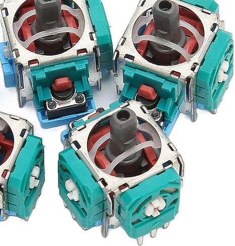 5Pcs Replacement 3D Joystick Analog Stick Module for Game Controller, Premium ABS Material, Stable Performance, Compact Design, for Gamepad in Saudi Arabia