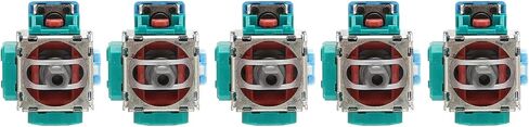 5Pcs Replacement 3D Joystick Analog Stick Module for Game Controller, Premium ABS Material, Stable Performance, Compact Design, for Gamepad in Saudi Arabia