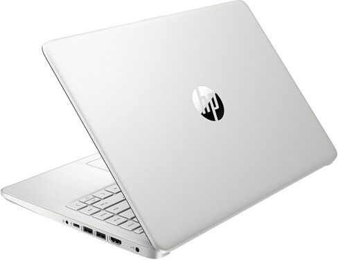 HP 14" HD (1366 x 768) Display Laptop, Intel Celeron N4120, 1.1GHz, 4GB Memory, 128GB eMMC, Windows 11 Home in S Mode, One Year Office 365 Included, Natural Silver, 14-dq0760dx in Saudi Arabia
